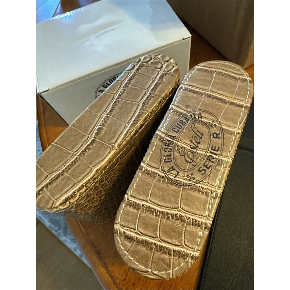 LA Gloria Cubana Esteli Nicaragua Serie R Snakeskin Travel Cigar case NEW